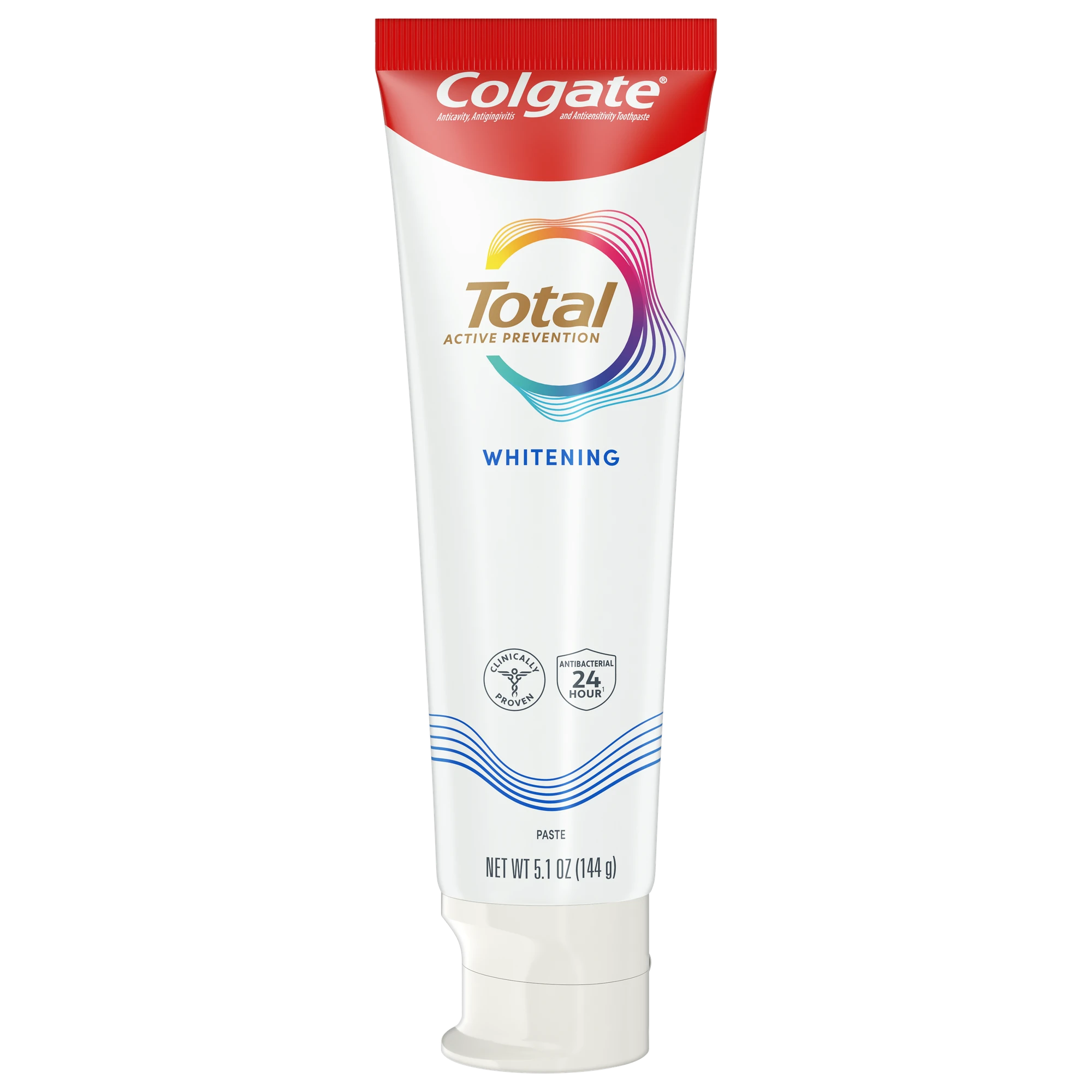 Colgate® Total Active Prevention Whitening Toothpaste, Mint