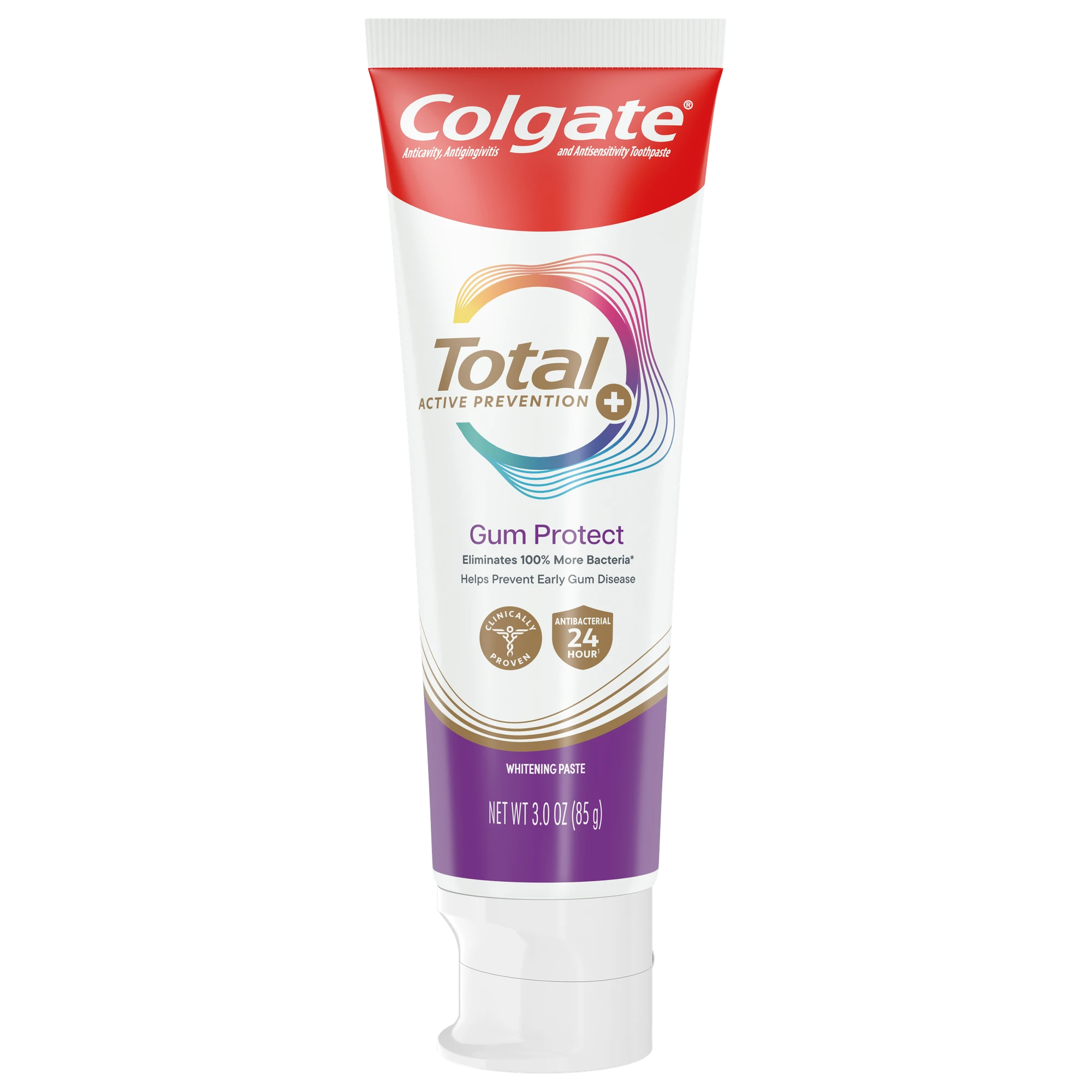 Colgate Total Gum Protect Toothpaste, Whitening